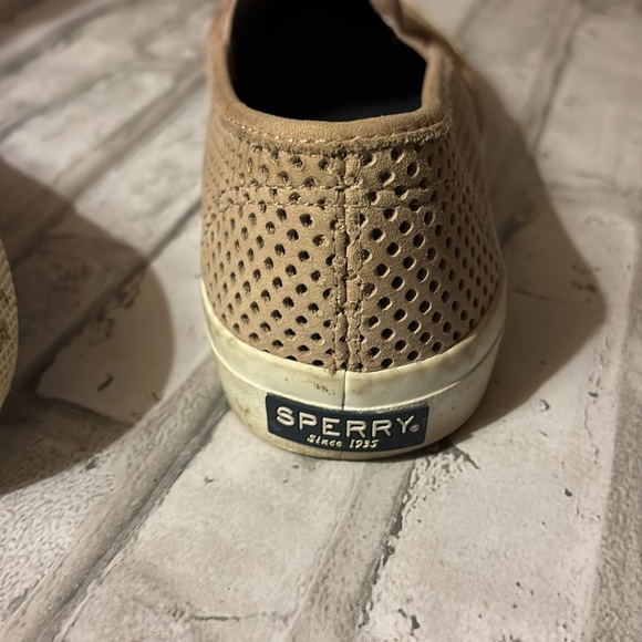 Women’s Light Pink Sperry Loafers Boat Shoes - Picture 4 of 5